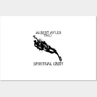 Albert Ayler Trio - Spiritual Unity 1964 Free Jazz Posters and Art